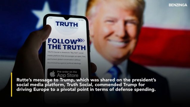 Trump Made 'Europe…Pay In A Big Way-' NATO Chief Lauds Role In Boosting Defense Spending