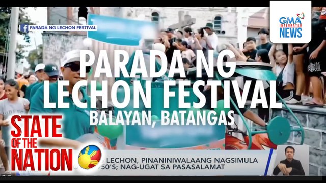State of the Nation: (Part 2) Nakatakas na mga oso; #PistaPinas: Parada ng mga lechon; Atbp. | SONA