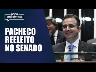 Rodrigo Pacheco é reeleito presidente do Senado