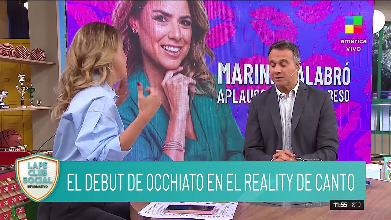 Marina Calabró reveló qué opina Marley del debut de Nicolás Occhiato en La Voz Argentina