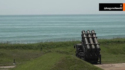 Japanska styrkor testar Typ 88-missil för att motverka Kinas maritima expansion