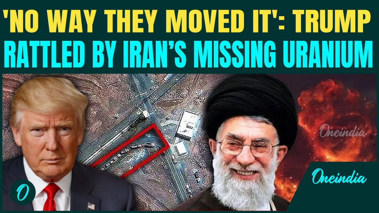 Trump’s SHOCKING REACTION on Iran’s Missing Uranium; Says Iran Couldn’t Have Moved it Before Strike