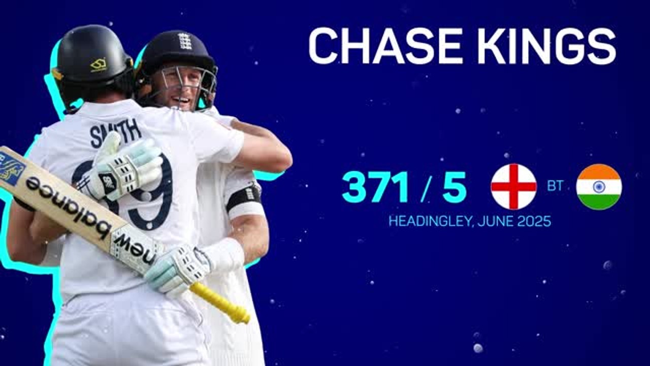 England shock India with record chase