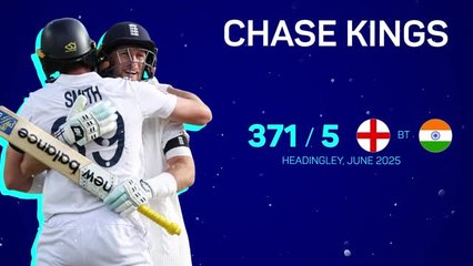 England shock India with record chase