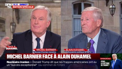 Michel Barnier, ancien Premier ministre : "S'il devait y avoir à nouveau une censure, je pense qu'il faudrait alors une dissolution"