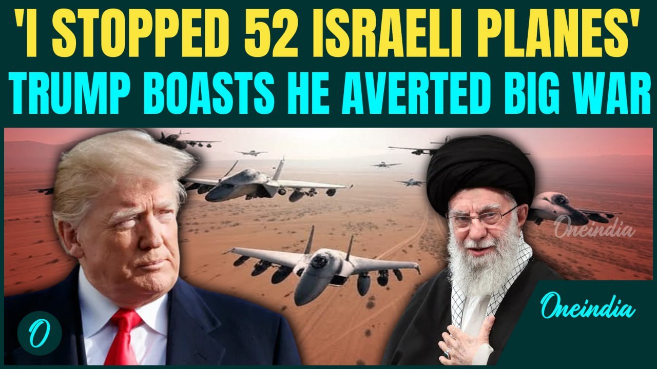 Trump CLAIMS He HALTED 52 Israeli Jets MID-AIR After Iran Attacked; Was Full-Scale War Seconds Away?