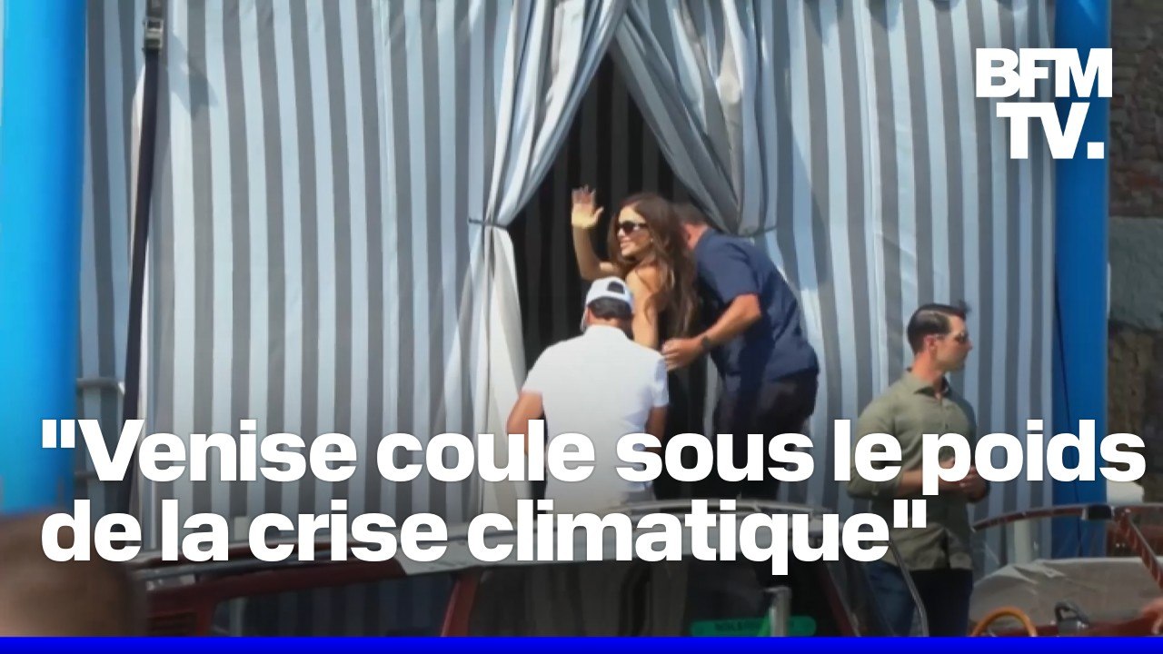 Le couple Bezos arrive à Venise pour leur mariage malgré la colère des habitants