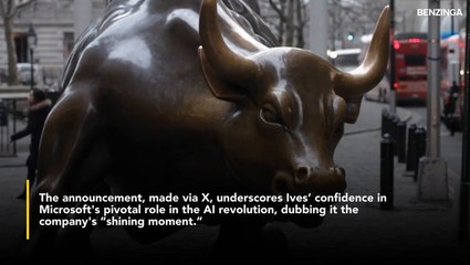 Microsoft Stock Poised For 23% Rally As AI Monetization Gains Steam, Dan Ives Says