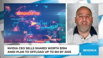 Nvidia CEO Sells Shares Worth $15M Amid Plan to Offload Up to 6M by 2025