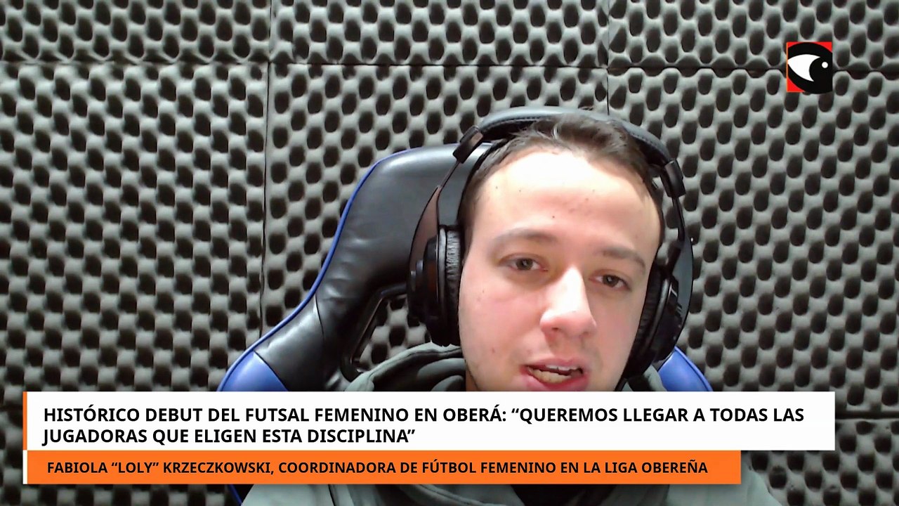 Histórico debut del futsal femenino en Oberá  queremos llegar a todas las jugadoras que eligen esta disciplina