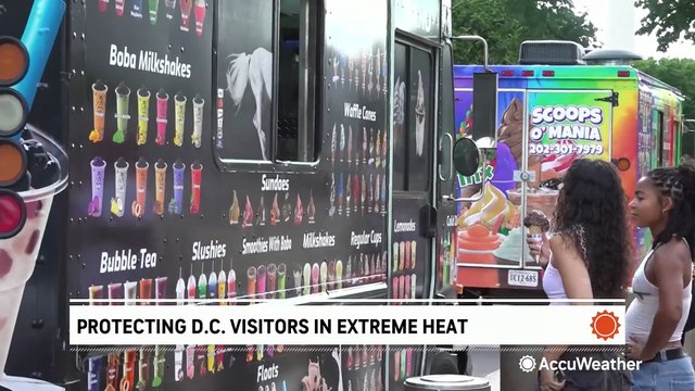Dangerous temperatures and high humidity at the nation's capital