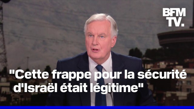 Iran, François Bayrou...L'interview en intégralité de Michel Barnier, ancien Premier ministre