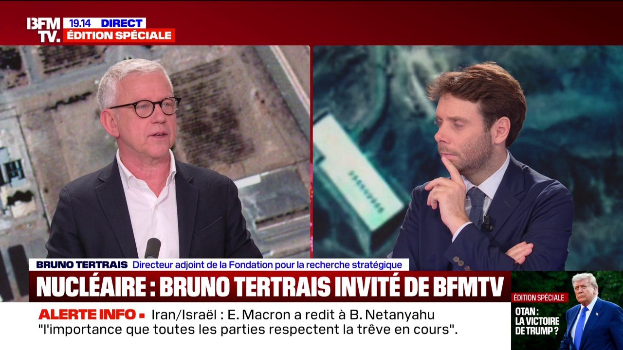 Iran: pour Bruno Tertrais, directeur adjoint de la Fondation pour la recherche stratégique "Donald Trump se fait des illusions"