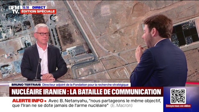 Nucléaire iranien: Je pense que tout le monde ment car les faits ne sont pas totalement connus , estime Bruno Tertrais (Fondation pour la recherche stratégique)