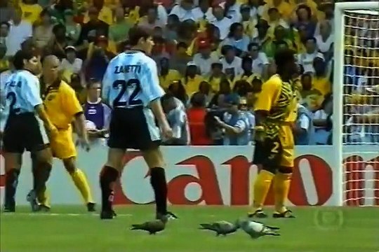 Copa do Mundo 1998 Argentina x Jamaica (Grupo H) com Cléber Machado (Globo)