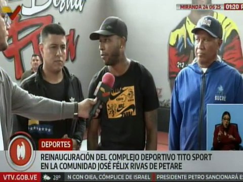 Miranda | Plan Antonio José de Sucre reinauguró el complejo deportivo Tito Sport en Petare