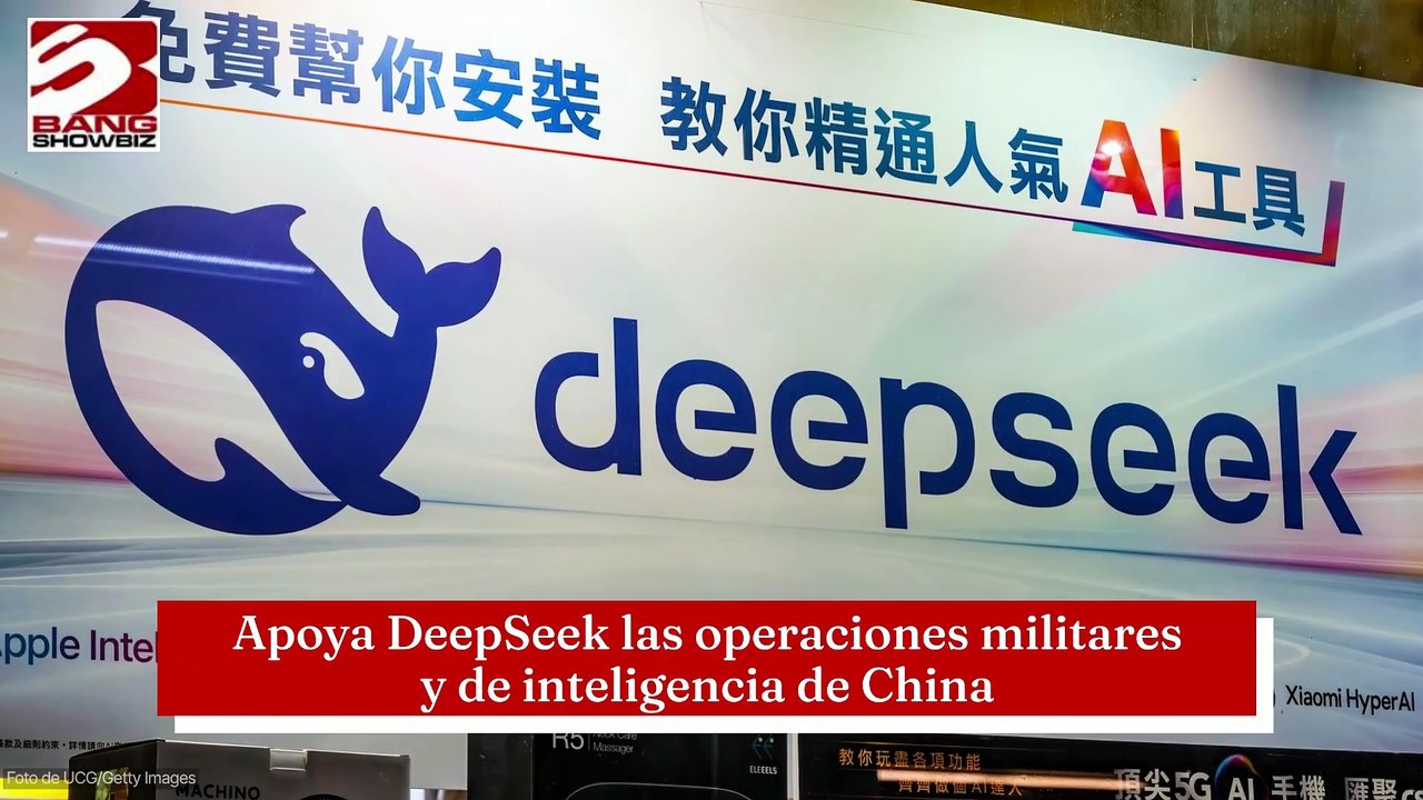Apoya DeepSeek las operaciones militares y de inteligencia de China