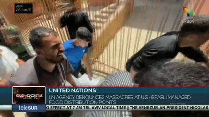 UN agency denounces massacres at U.S.-Israel managed food distribution points