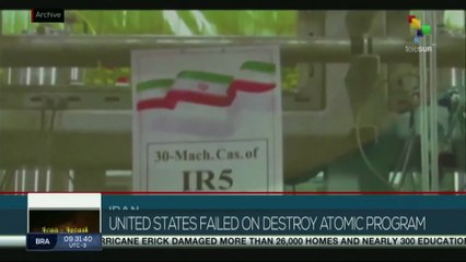 Iran, United States failed on destroy atomic program