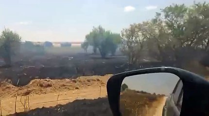 Fuensalida sufre un nuevo incendio con cinco focos distintos