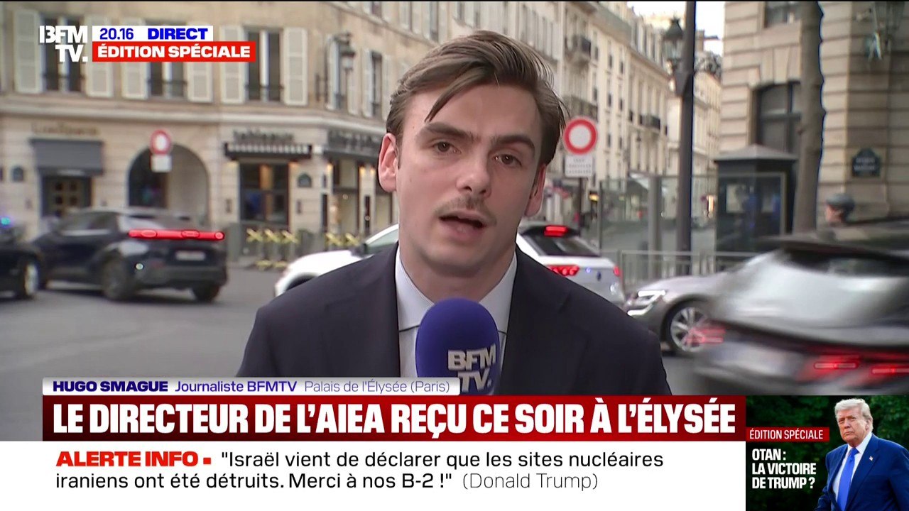 Nucléaire iranien: Emmanuel Macron reçoit le directeur de l'Agence internationale de l'énergie atomique à l'Élysée