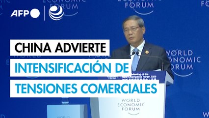 Primer ministro de China advierte de intensificación de tensiones comerciales mundiales