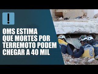 Número de mortes por terremoto ultrapassa 21 mil na Turquia e na Síria