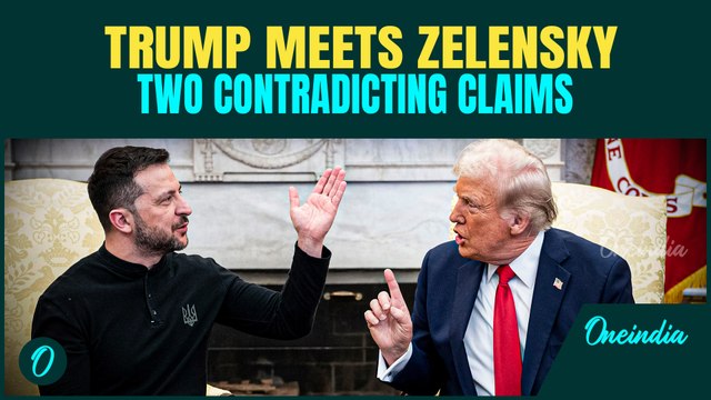 Trump DISMISSES Zelenskyy’s claims of discussing a CEASEFIRE | ‘Will talk to Putin’ says Trump