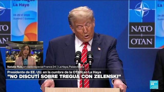 Informe desde La Haya: Zelenski y Trump se reúnen para discutir sobre apoyos a Ucrania