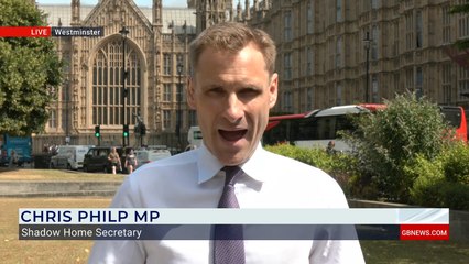 WATCH: Chris Philp blasts Home Secretary for 'running centres for illegal working' in heated rant