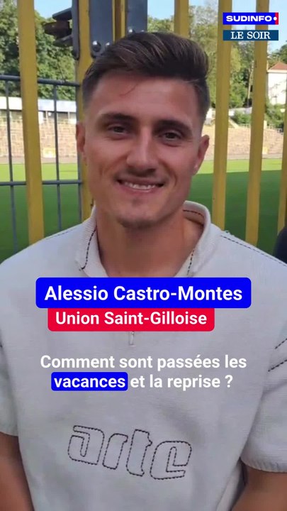 Alessio Castro-Montes à la reprise de l'Union: "On est impatients pour la Ligue des Champions"