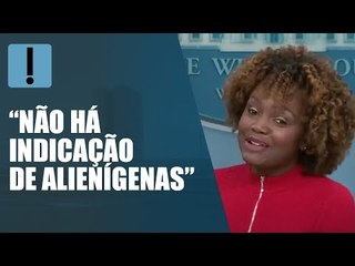 Casa Branca nega "atividade extraterrestre" sobre óvnis abatidos nos EUA
