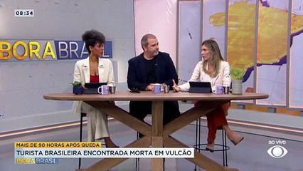 Operação para içar corpo de brasileira em vulcão na Indonésia levou 7 horas