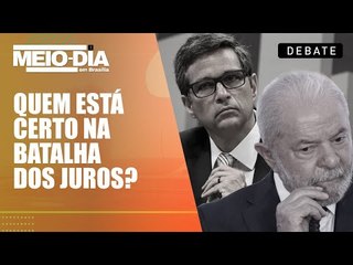 Duas opiniões divergentes sobre a taxa de juros no Brasil