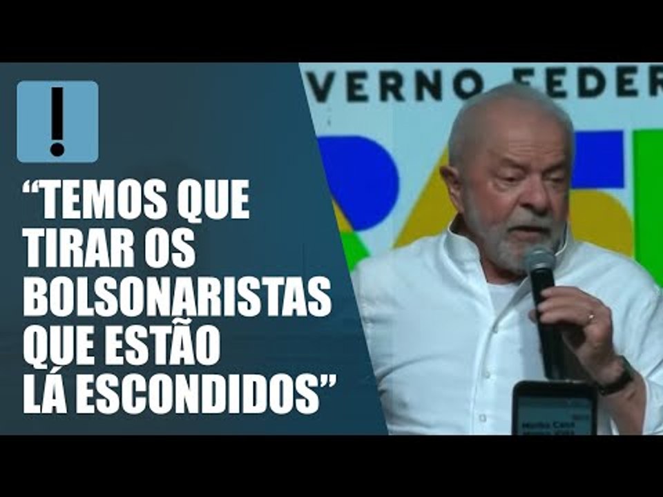 Na Bahia, Lula diz que ainda tem que tirar "bolsonaristas escondidos" do governo