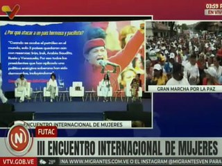 Desde los espacios del Poliedro de Caracas se realiza el 3er Encuentro Internacional de Mujeres de la Futac