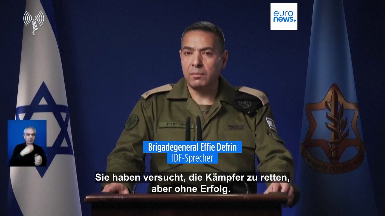 Sprengsatz auf Panzer tötet sieben israelische Soldaten im Gazastreifen