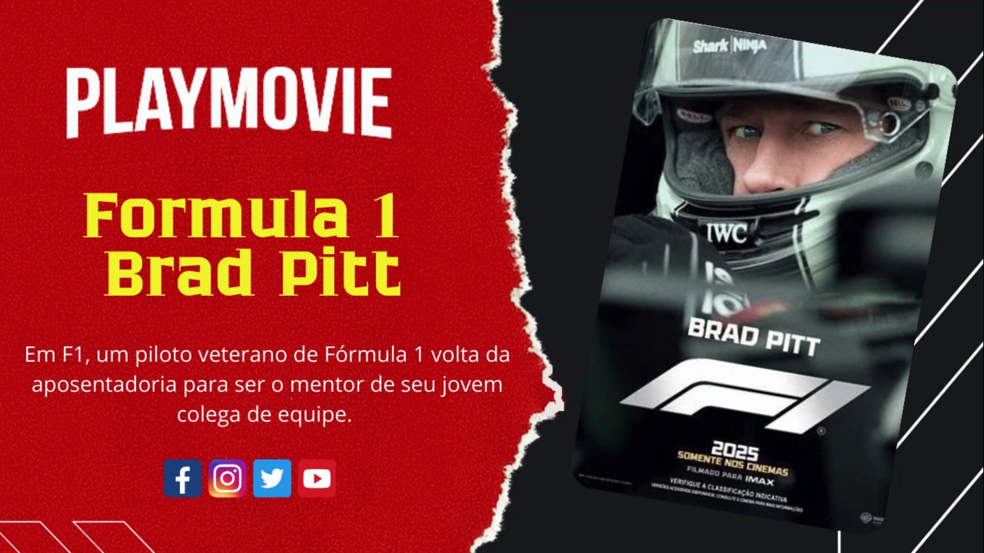 F1 l Trailer Oficial Dublado (2025)