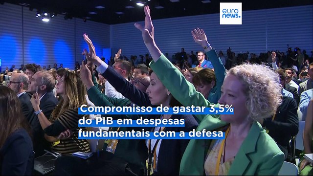Despesas com a defesa sobem para 5% do PIB: quais as principais conclusões da cimeira da NATO?