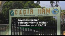 Ingresan civiles, salen militares: Adiestramiento intensivo CACIR