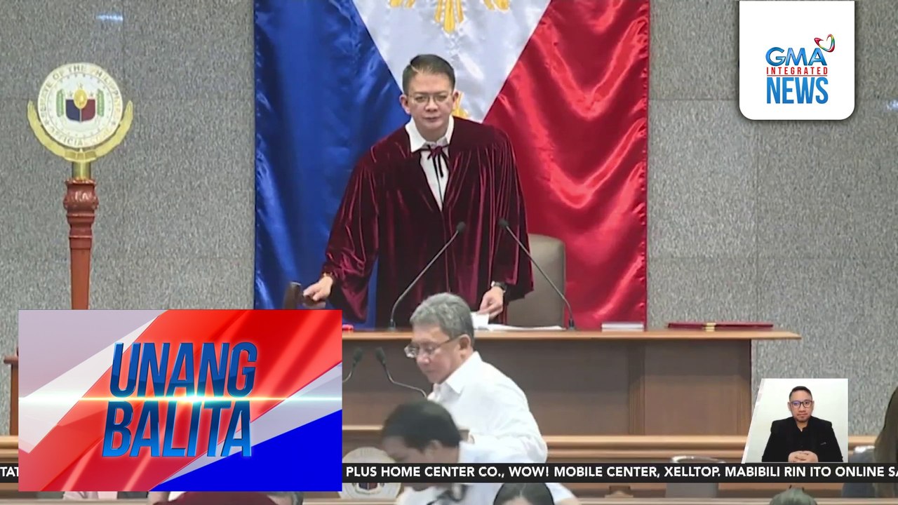 Certification na naaayon sa Konstitusyon ang impeachment complaint vs. VP Duterte, isinumite ng Kamara sa impeachment court | Unang Balita