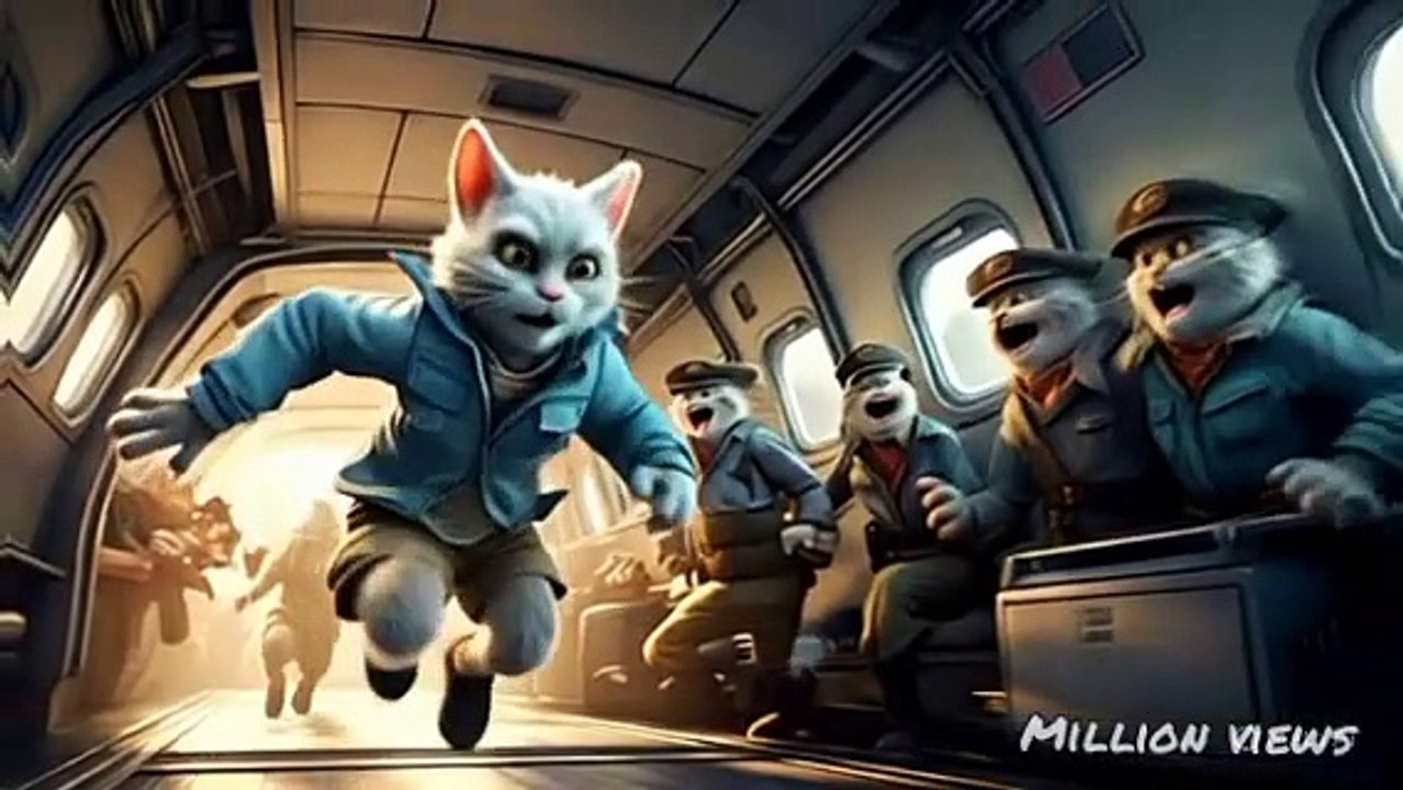 Kitten Jumps Into Plane to Rescue | Heart-Touching Cat Story 🐾✈️