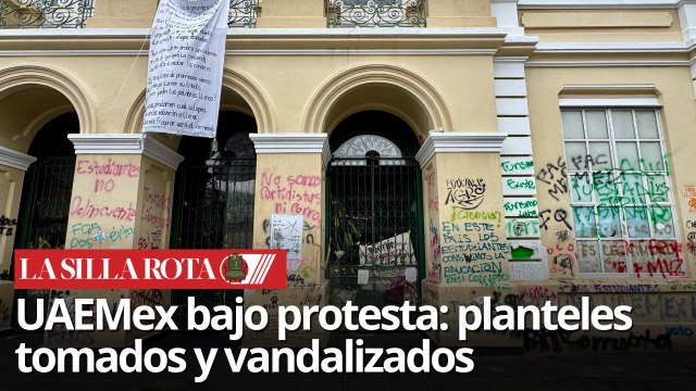 Paro en UAEMex deja instalaciones deterioradas