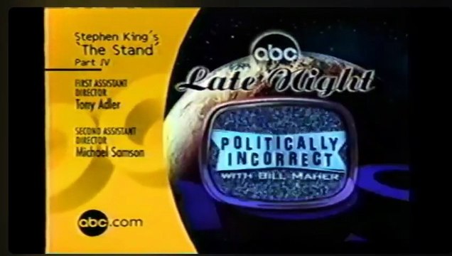 Stephen King's The Stand Part IV ABC Split Screen Credits