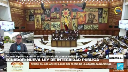 Directo a... Quito y la polémica por la nueva Ley de Integridad Pública