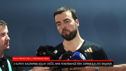 Melih Mahmutoğlu: Fenerbahçe her zaman ilkleri başarır