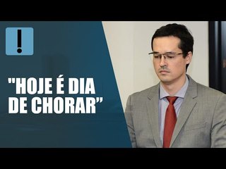 "Hoje é dia de chorar”, diz Dallagnol sobre afastamento de Bretas