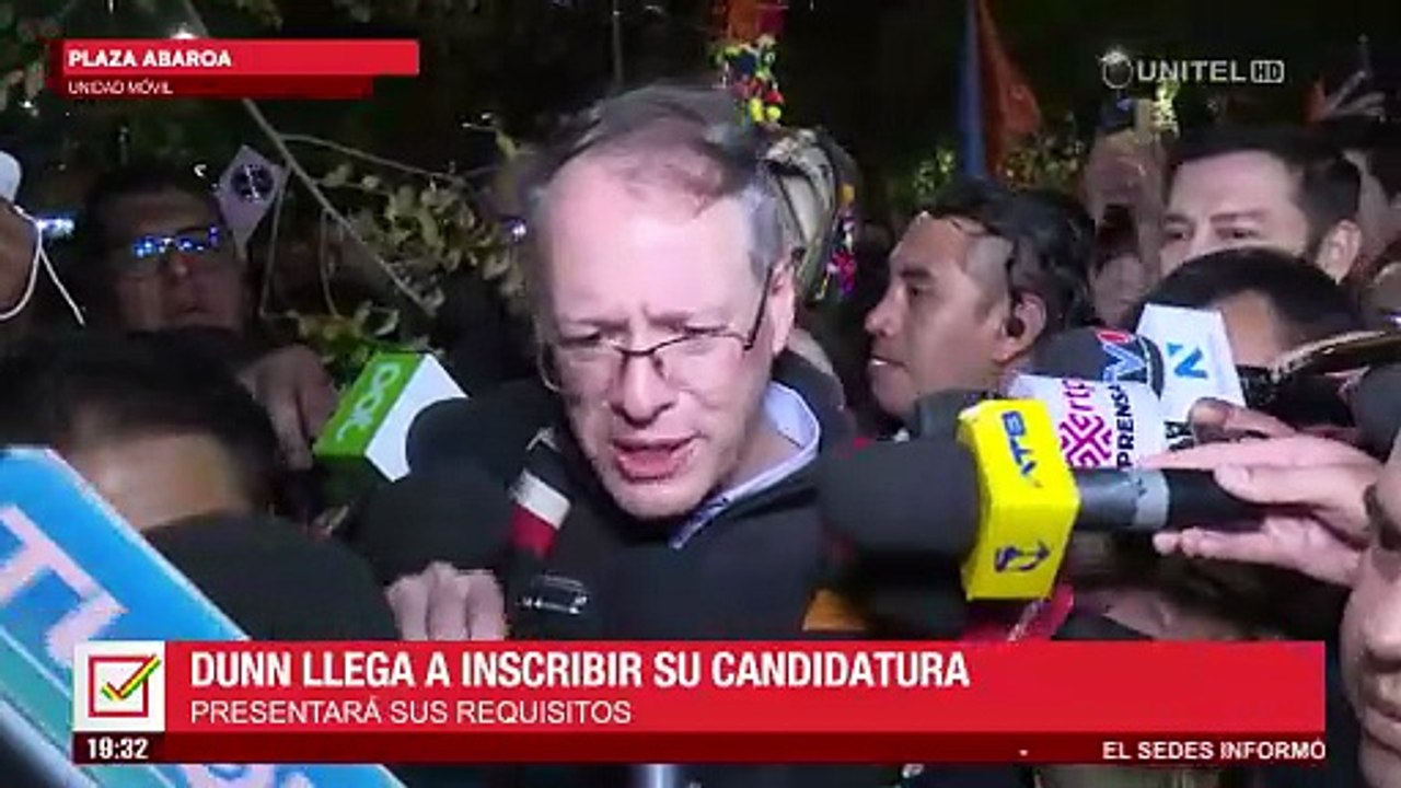 “Tenemos todos los requisitos”: Jaime Dunn llega al TSE y dice que hace trámites para inscribir su candidatura