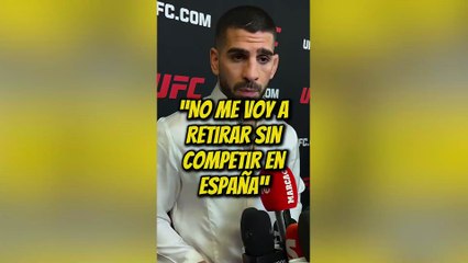 Ilia Topuria habla sobre la UFC en España