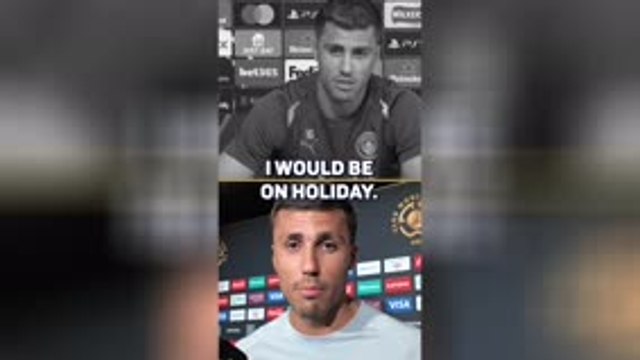 Rodri backtracks on congested schedule complaints